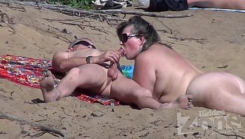 nude beach blow job